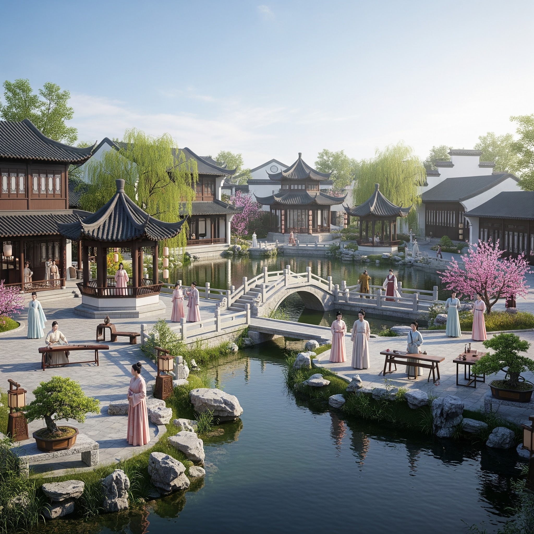 沉浸式文旅——“梅花源·明式生活实录”